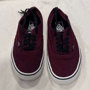 Vans Men's Deep Burgundy Sneakers